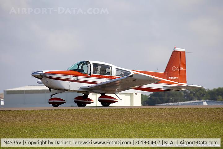 N4535V, 1979 Grumman American AA-5B Tiger C/N AA5B1272, Grumman American AA-5B Tiger C/N AA5B1272, N4535V