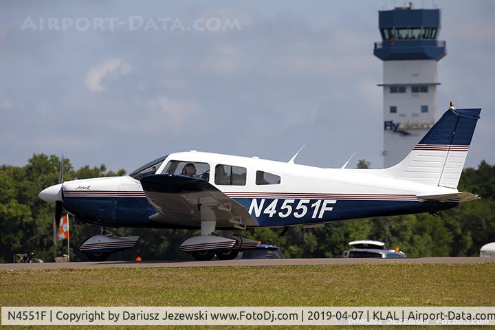 N4551F, 1976 Piper PA-28-181 Archer C/N 28-7790044, Piper PA-28-181 Archer  C/N 28-7790044, N4551F