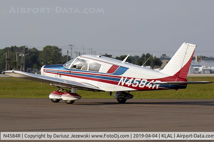 N4584R, 1965 Piper PA-28-140 Cherokee C/N 28-21328, Piper PA-28-140 Cherokee  C/N 28-21328, N4584R