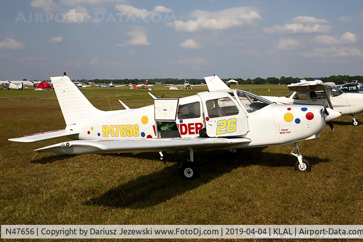 N47656, 1977 Piper PA-28-161 C/N 28-7816115, Piper PA-28-161 Warrior II  C/N 28-7816115, N47656