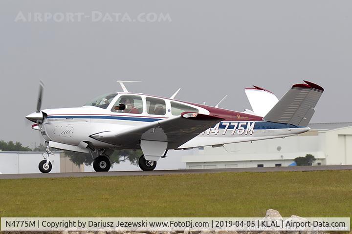 N4775M, 1978 Beech V35B Bonanza C/N D-10131, Beech V35B Bonanza  C/N D-10131 , N4775M