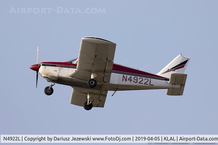 N4922L, 1967 Piper PA-28-180 C/N 28-4288, Piper PA-28-180 Cherokee  C/N 28-4288 , N4922L