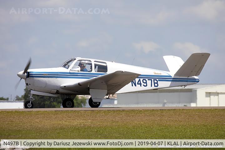 N497B, 1948 Beech A35 Bonanza C/N D-1518, Beech A35 Bonanza C/N D-1518 , N497B