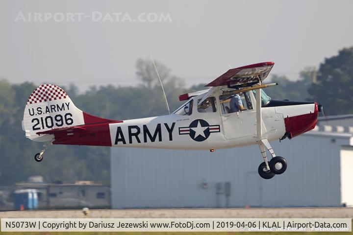 N5073W, 1950 Cessna O-1A Bird Dog C/N 21096, Cessna 305A L-19A Bird Dog  C/N 21096, N5073W