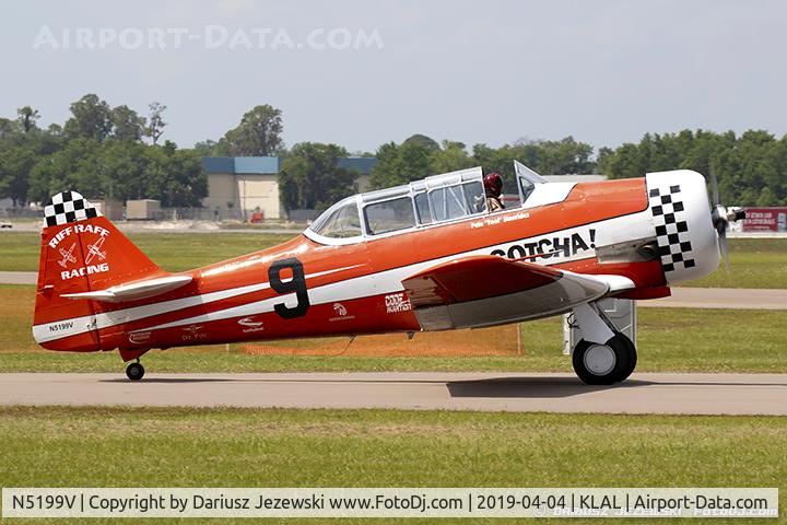 N5199V, 1960 North American SNJ-5 Texan C/N 43875, North American SNJ-5 Texan  C/N 43875, N5199V