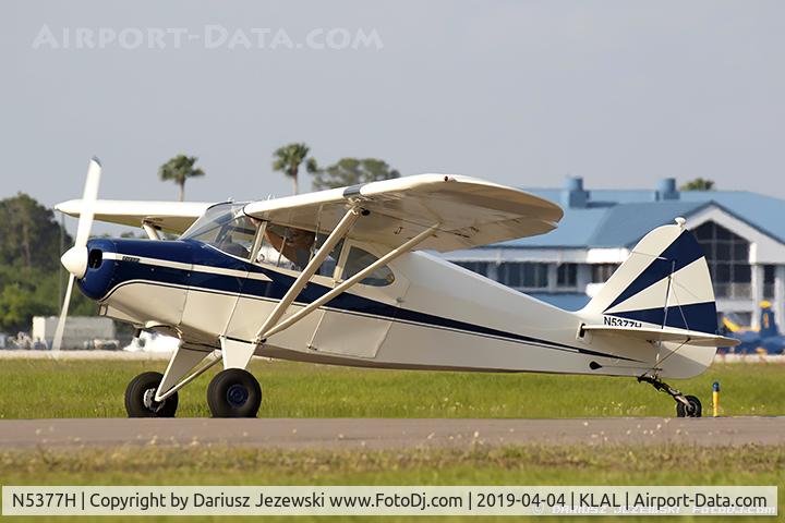 N5377H, 1949 Piper PA-16 Clipper C/N 16-183, Piper PA-16 Clipper  C/N 16-183, N5377H