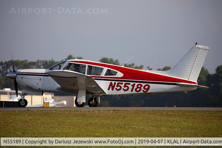 N55189, 1973 Piper PA-28R-200 Cherokee Arrow C/N 28R-7335192, Piper PA-28R-200 Arrow II  C/N 28R-7335192 , N55189