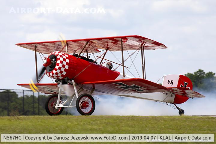 N567HC, 1986 Sopwith Pup Replica C/N 001, Sopwith Pup (replica) C/N 1, N567HC