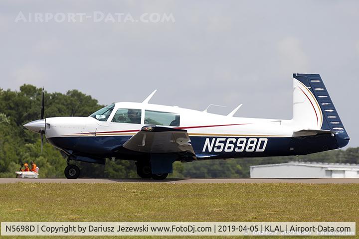 N5698D, 1983 Mooney M20J 201 C/N 24-1414, Mooney M20J 201  C/N 24-1414, N5698D