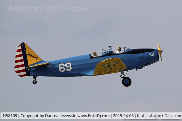 N58109, 1943 Fairchild M-62A C/N T43-7208, Fairchild M-62A  C/N T43-7208, N58109