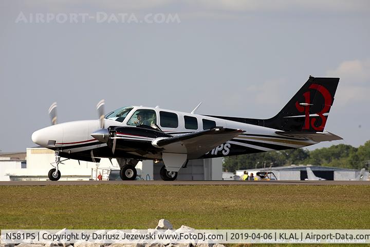 N581PS, 1999 Raytheon Aircraft Company 58 C/N TH-1903, Raytheon G58  C/N TH-1903 , N581PS