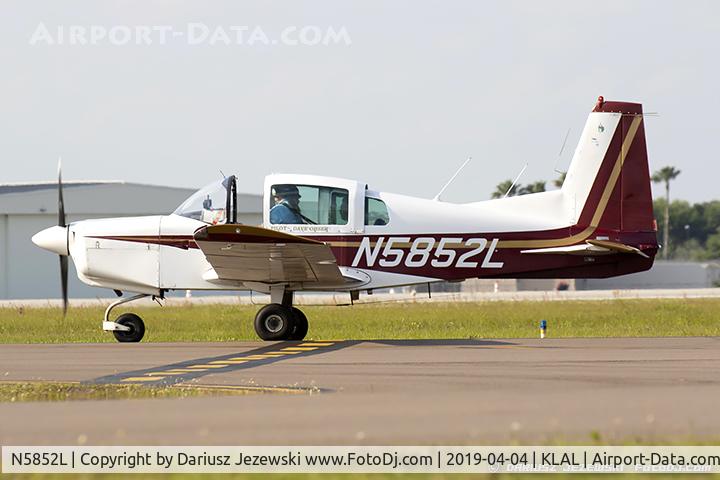 N5852L, 1972 American AA-5 C/N AA5-0052, American Aviation AA-5 Traveler  C/N AA5-0052, N5852L