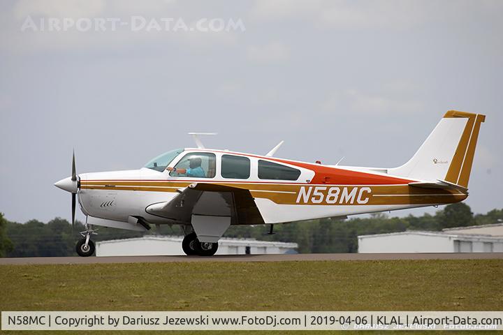 N58MC, 1978 Beech F33C Bonanza C/N CJ-143, Beech F33C Bonanza  C/N CJ-143 , N58MC