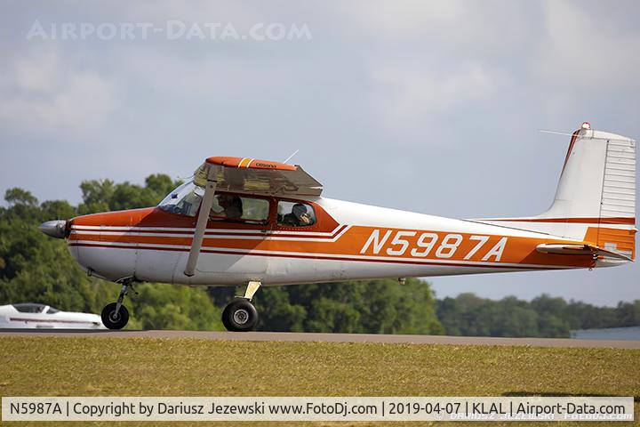 N5987A, 1956 Cessna 172 C/N 28587, Cessna 172 Skyhawk C/N 28587, N5987A