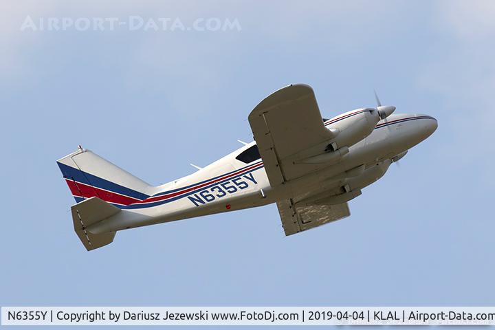 N6355Y, 1967 Piper PA-23-250 C/N 27-3622, Piper PA-23-250 Apache  C/N 27-3622, N6355Y