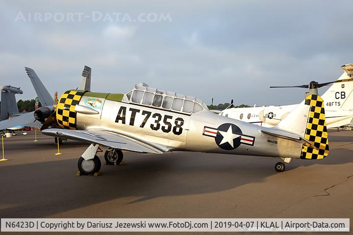 N6423D, 1941 North American SNJ-4 Texan C/N 88-13519, North American SNJ-4 Texan  C/N 88-13519, N6423D