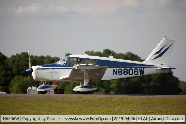 N6806W, 1965 Piper PA-28-140 Cherokee C/N 28-20941, Piper PA-28-140 Cherokee Cruiser  C/N 28-20941, N6806W