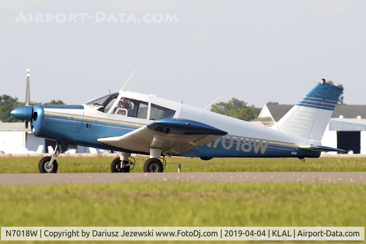 N7018W, 1962 Piper PA-28-180 C/N 28-699, Piper PA-28-180 Challenger  C/N 28-699, N7018W