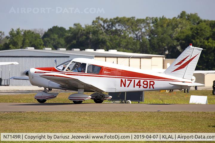 N7149R, 1966 Piper PA-28-140 C/N 28-21855, Piper PA-28-140 Cherokee Cruiser  C/N 28-21855 , N7149R