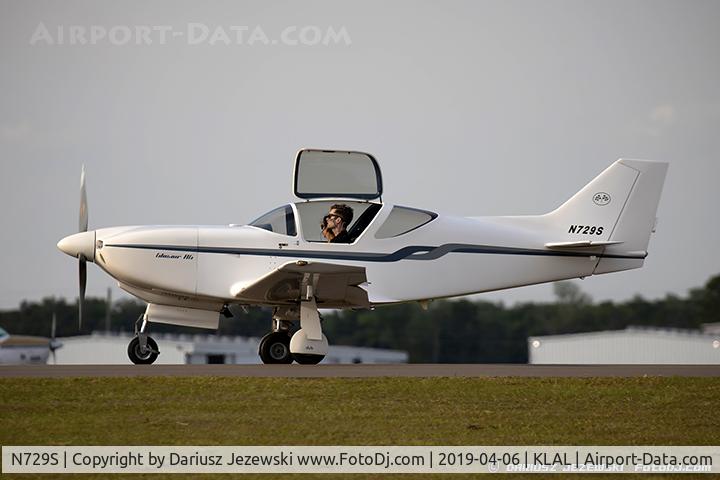N729S, 1986 Stoddard-Hamilton Glasair RG C/N 455R, Glasair RG  C/N 455R, N729S