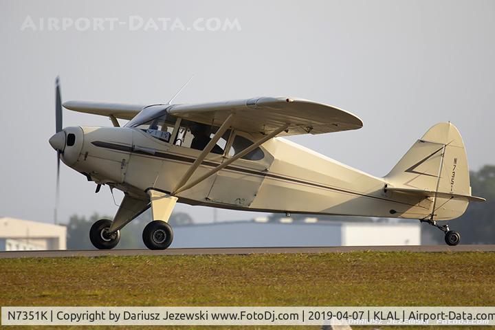 N7351K, 1950 Piper PA-20 Pacer C/N 20-259, Piper PA-20 Pacer  C/N 20-259 , N7351K