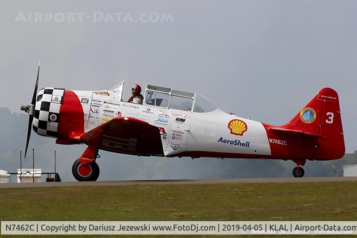N7462C, North American AT-6B Texan C/N 121-43211, North American AT-6 Texan  C/N 121-43211, N7462C