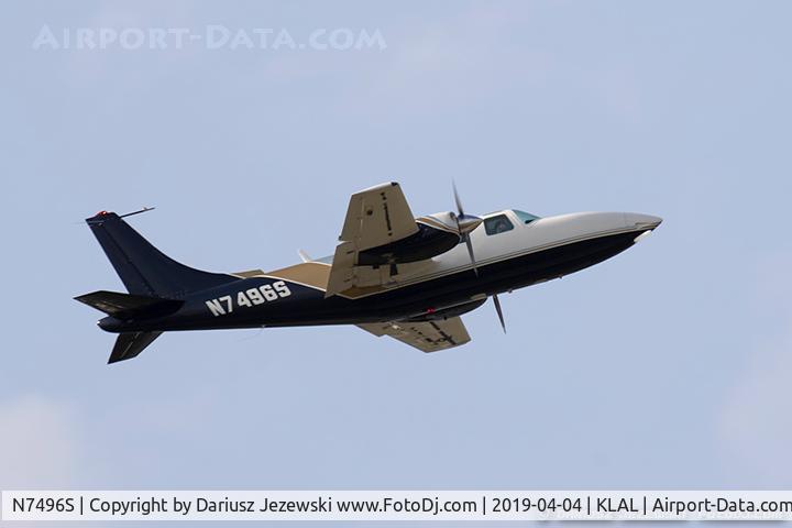 N7496S, 1970 Smith Aerostar 600 C/N 60-0047-108, Smith Aerostar 600  C/N 60-0047-108, N7496S