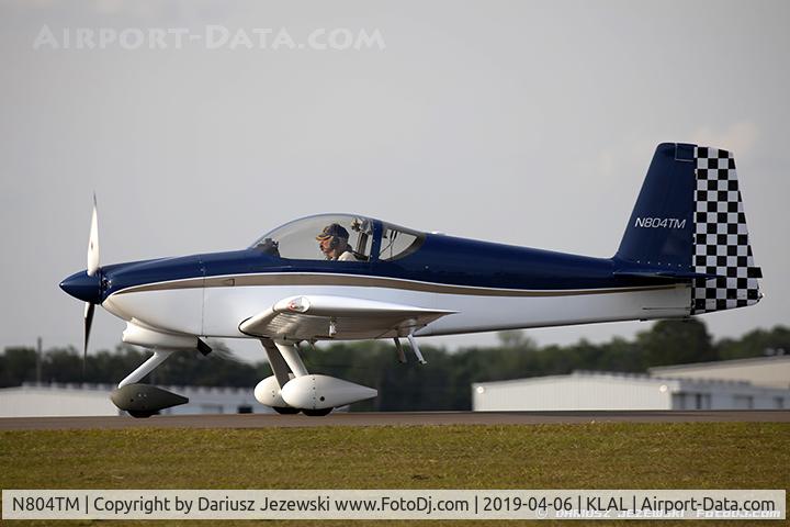 N804TM, 2004 Vans RV-7A C/N 70292, Vans RV-7A  C/N 70292, N804TM