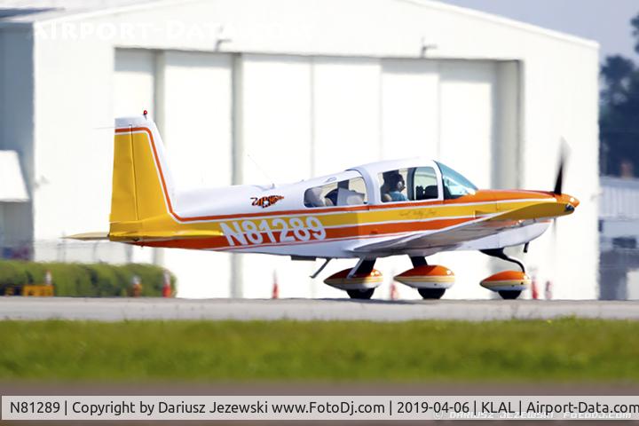 N81289, Grumman American AA-5B Tiger C/N AA5B0485, Grumman American AA-5B Tiger  C/N AA5B0485 , N81289