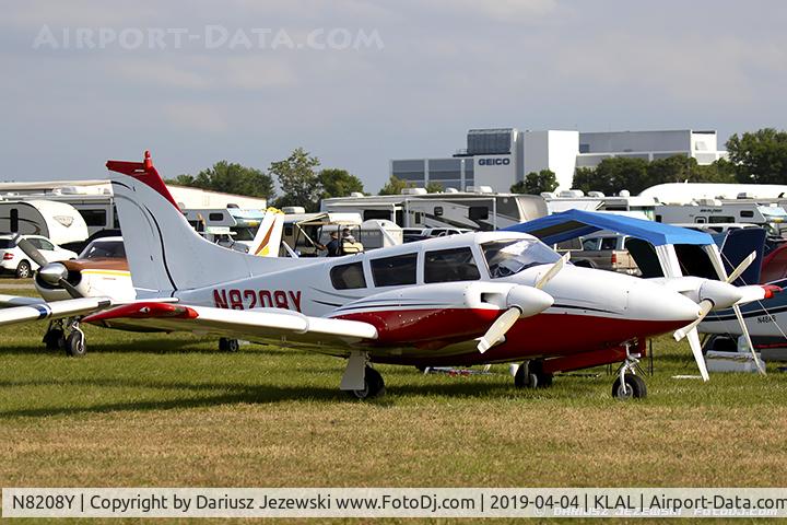 N8208Y, 1966 Piper PA-30 Twin Comanche C/N 30-1334, Piper PA-30 Twin Comanche  C/N 30-1334, N8208Y