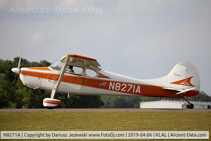 N8271A, 1952 Cessna 170B C/N 25123, Cessna 170B  C/N 25123, N8271A