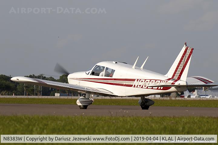 N8383W, 1965 Piper PA-28-180 C/N 28-2586, Piper PA-28-180 Challenger  C/N 28-2586, N8383W