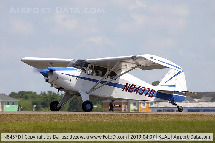 N8437D, 1957 Piper PA-22-150 C/N 22-5692, Piper PA-22-150 Tri-Pacer  C/N 22-5692, N8437D