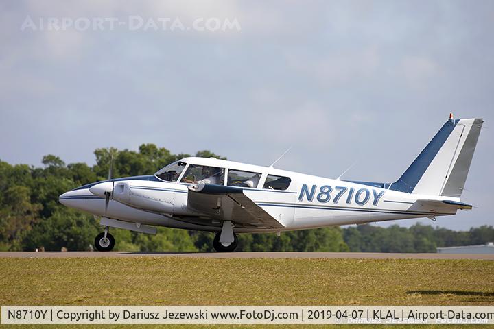 N8710Y, 1969 Piper PA-30-160 Twin Comanche Twin Comanche C/N 30-1859, Piper PA-30 Twin Comanche  C/N 30-1859 , N8710Y