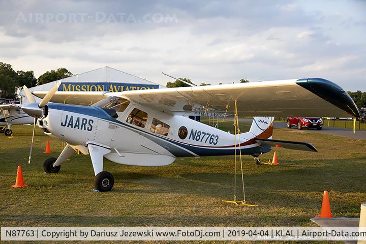N87763, Helio U-10B Super Courier C/N 558, Helio U-10B Super Courier  C/N 558, N87763