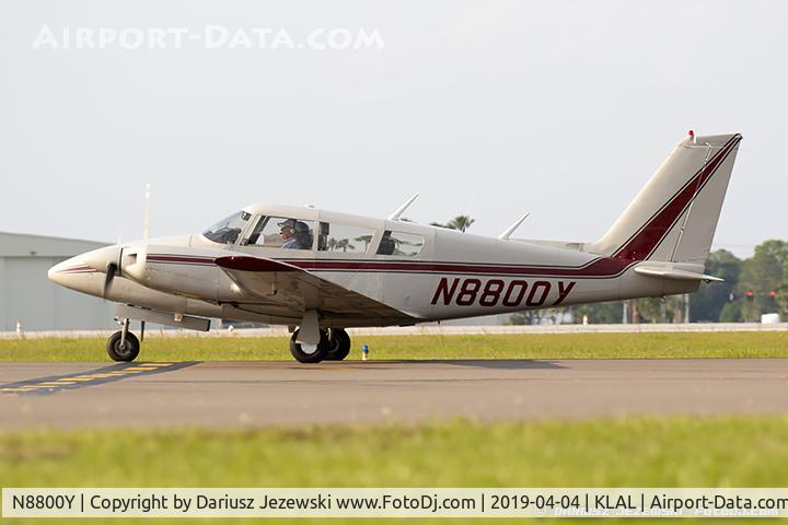 N8800Y, 1969 Piper PA-30 Twin Comanche C/N 30-1956, Piper PA-30 Twin Comanche  C/N 30-1956, N8800Y