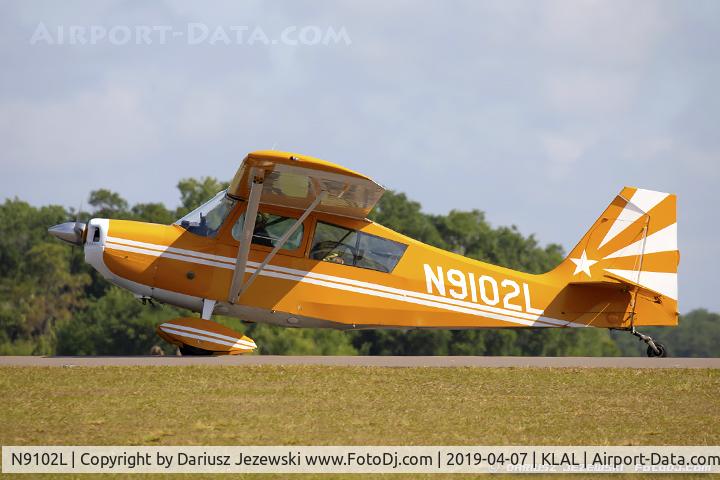 N9102L, 1971 Champion 7KCAB C/N 259-71, Champion 7KCAB  C/N 259-71 , N9102L