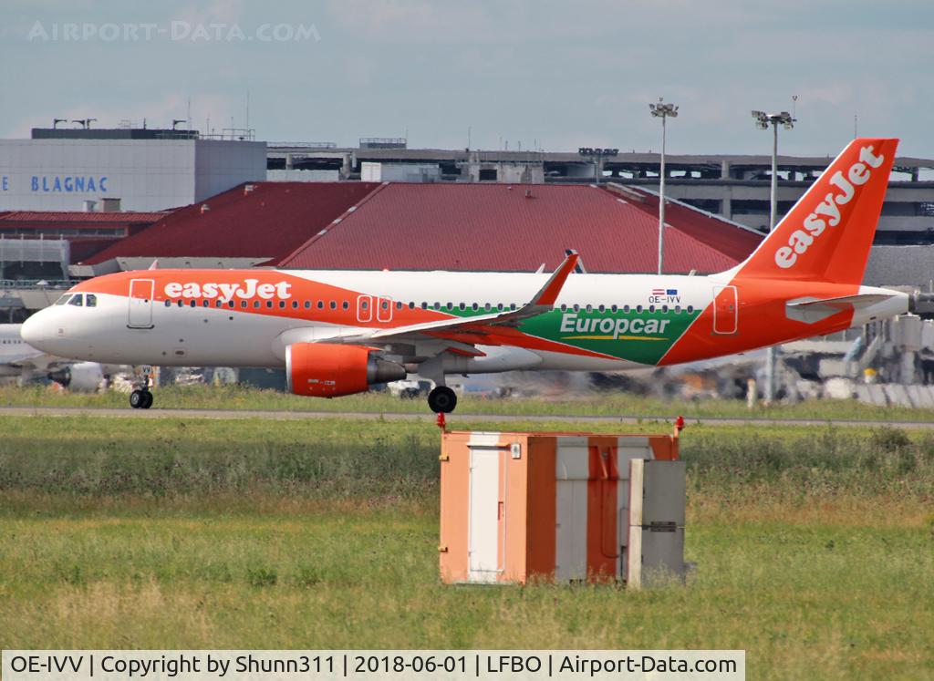 OE-IVV, 2015 Airbus A320-214 C/N 6981, Lining up rwy 32R for departure from November 2... Still with Europcar c/s