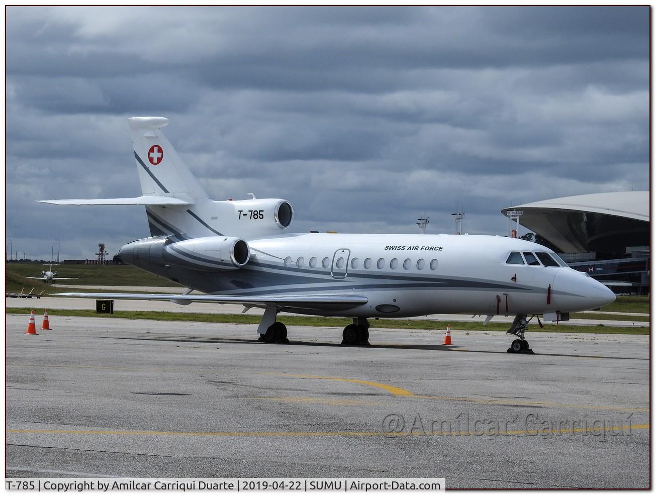 T-785, 2007 Dassault Falcon 900EX EASy II C/N 195, Landed at SUMU