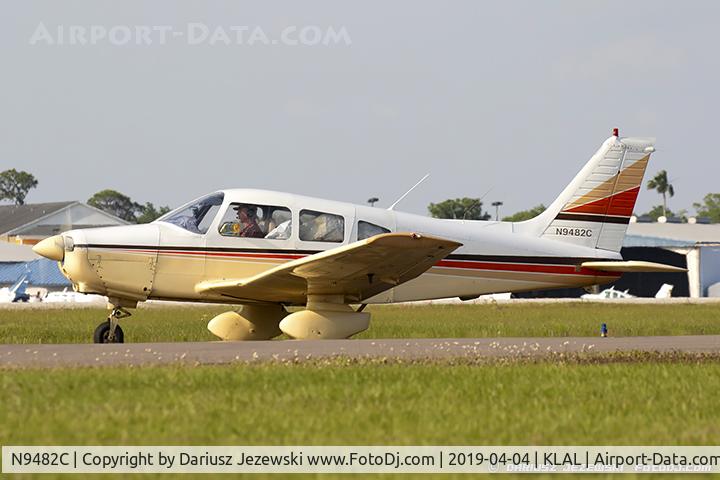 N9482C, 1978 Piper PA-28-161 C/N 28-7816481, Piper PA-28-161 Warrior II  C/N 28-7816481, N9482C