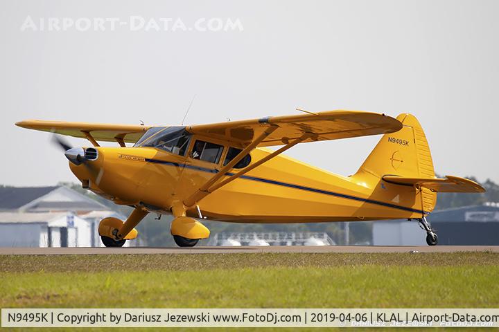 N9495K, 1947 Stinson 108-2 Voyager C/N 108-2495, Stinson 108-2 Voyager  C/N 108-2495, N9495K
