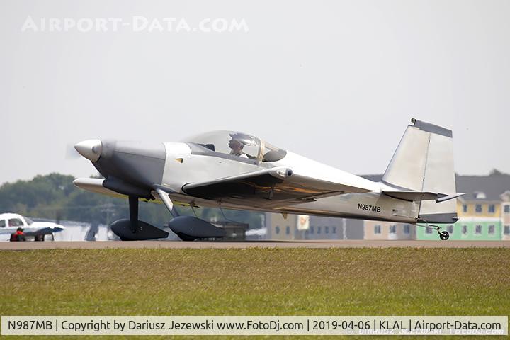 N987MB, 2010 Vans RV-7 C/N 001, Vans RV-7 Bullock Special  C/N 1, N987MB