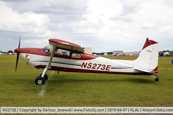 N5273E, 1959 Cessna 180B C/N 50573, Cessna 180B Skywagon 