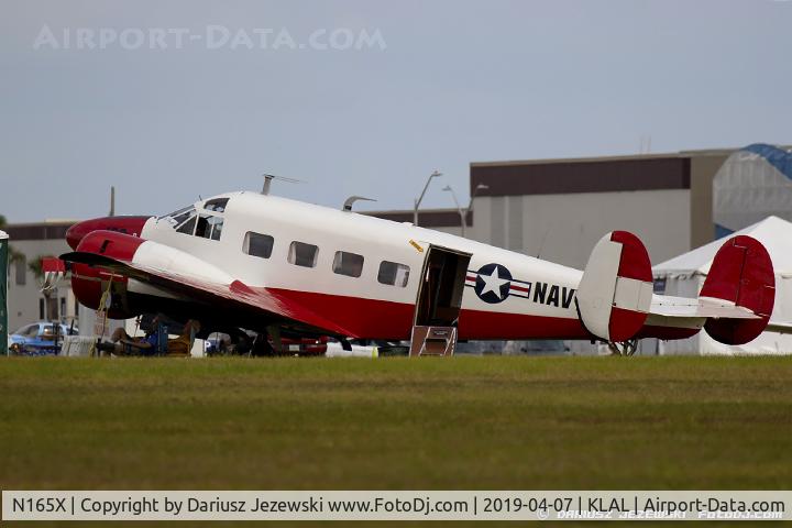 N165X, 1956 Beech E18S C/N BA-189, Beech E18S  C/N BA-189, N165X