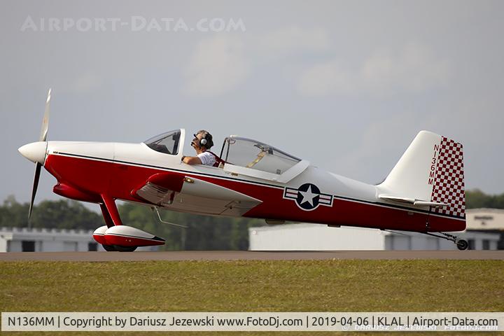 N136MM, 1993 Vans RV-6 C/N 21718, Vans RV-6  C/N 21718, N136MM