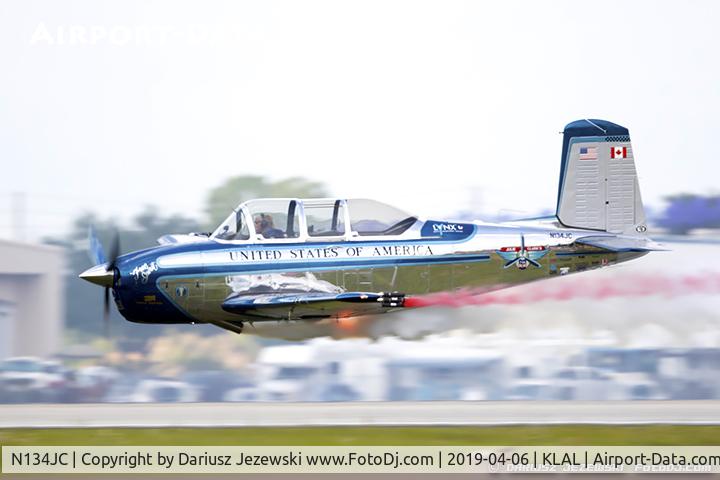 N134JC, 1955 Beech T-34-A (A45) Mentor C/N G-812, Beech A45 (T-34A) Mentor 