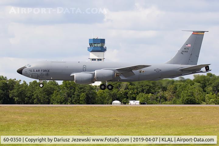 60-0350, 1960 Boeing KC-135R Stratotanker C/N 18125, KC-135R Stratotanker 60-0350  from 54th ARS 