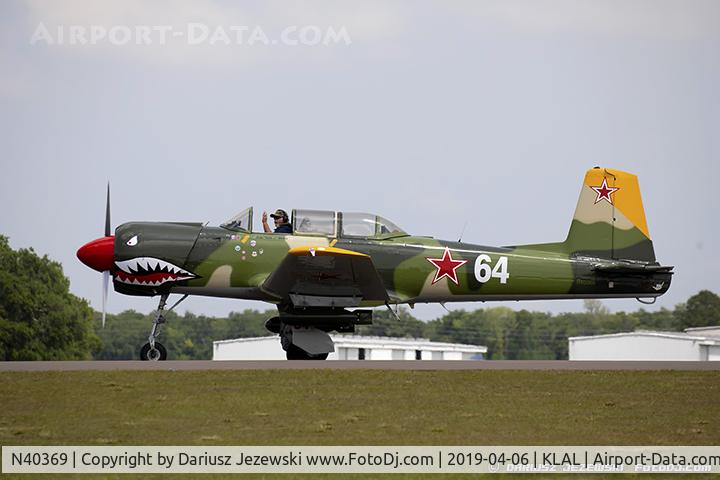 N40369, 1982 Nanchang CJ-6 C/N 3732008, Nanchang CJ-6  C/N 3732008, N40369