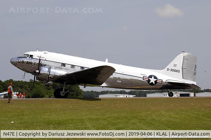 N47E, 1943 Douglas DC-3C (C-47A-60-DL) C/N 13816, Douglas DC-3C 