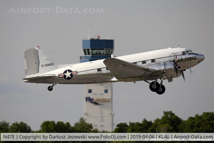 N47E, 1943 Douglas DC-3C (C-47A-60-DL) C/N 13816, Douglas DC-3C 